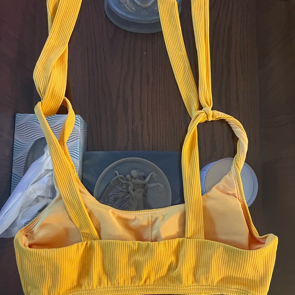 Yellow Bikini Top - Picture 2 of 4